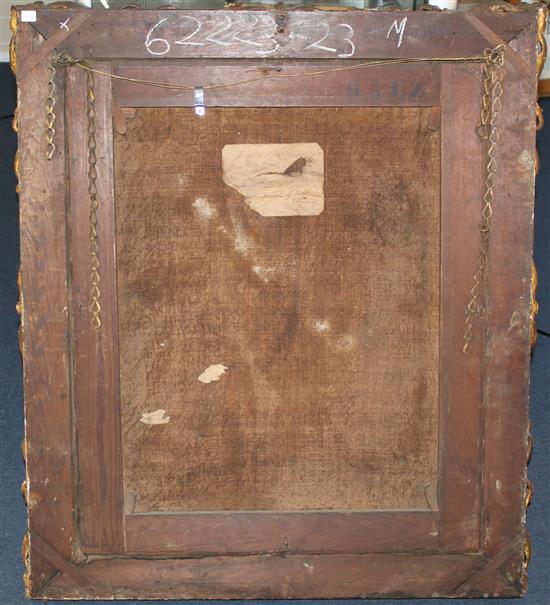 Follower of Arthur Devis (1712-1787) Portrait of Jonathan Ryth Esq., 30.5 x 25.5in.